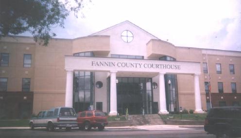 New Fannin County Courthouse
