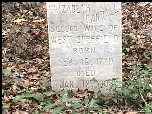 elizabeth randall sheffield