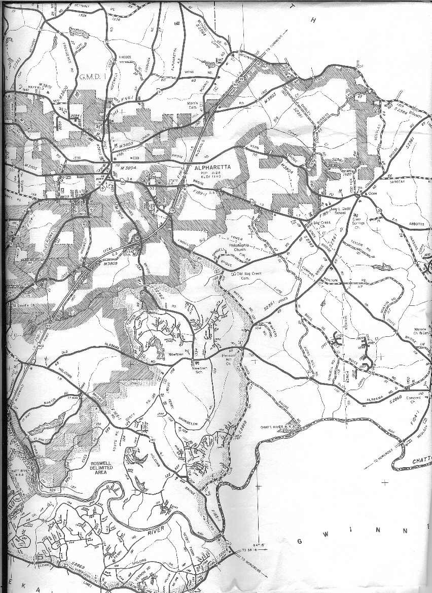 Alpharetta Section III Map