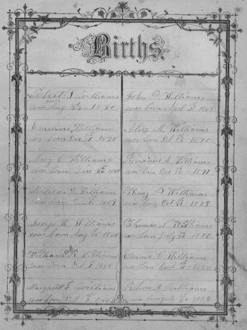 Robert Thompson Williams Bible