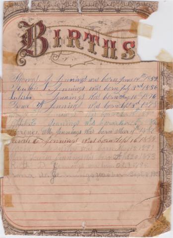 TJ Jennings Bible