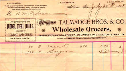 Grocery Receipt