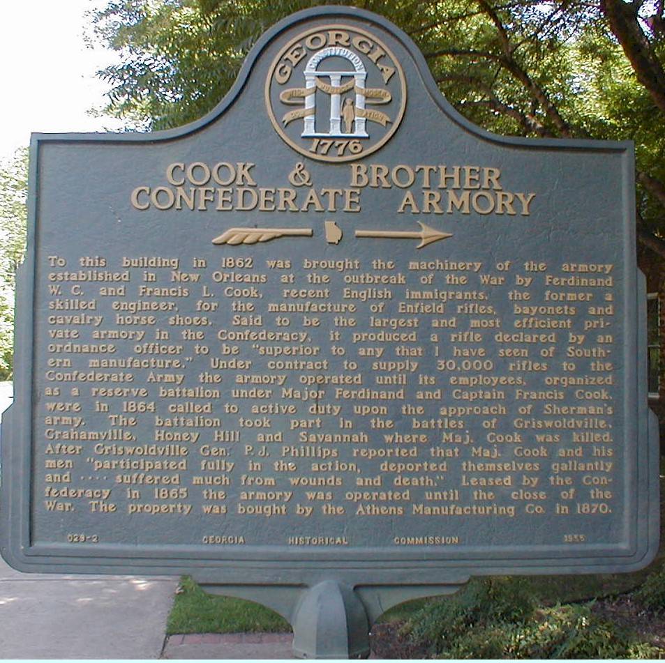 Cook & Brother Confederate Armory