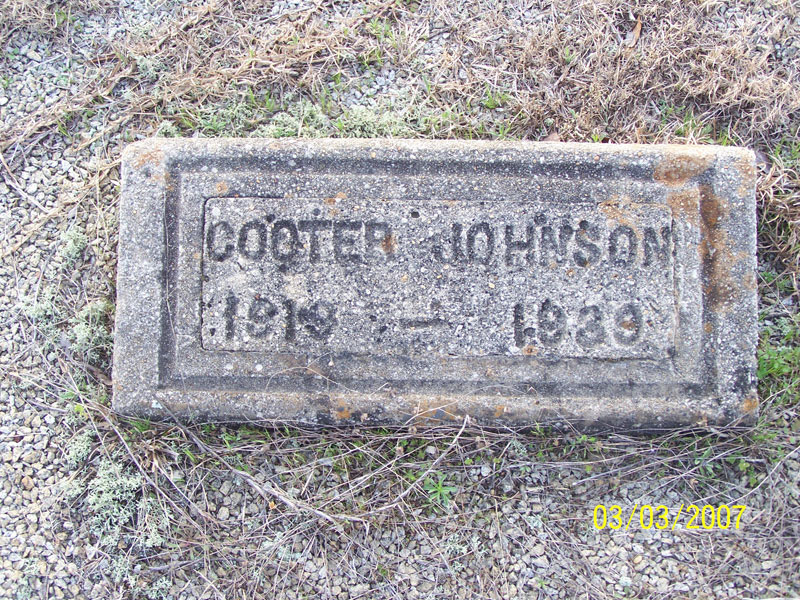 Cooter Johnson