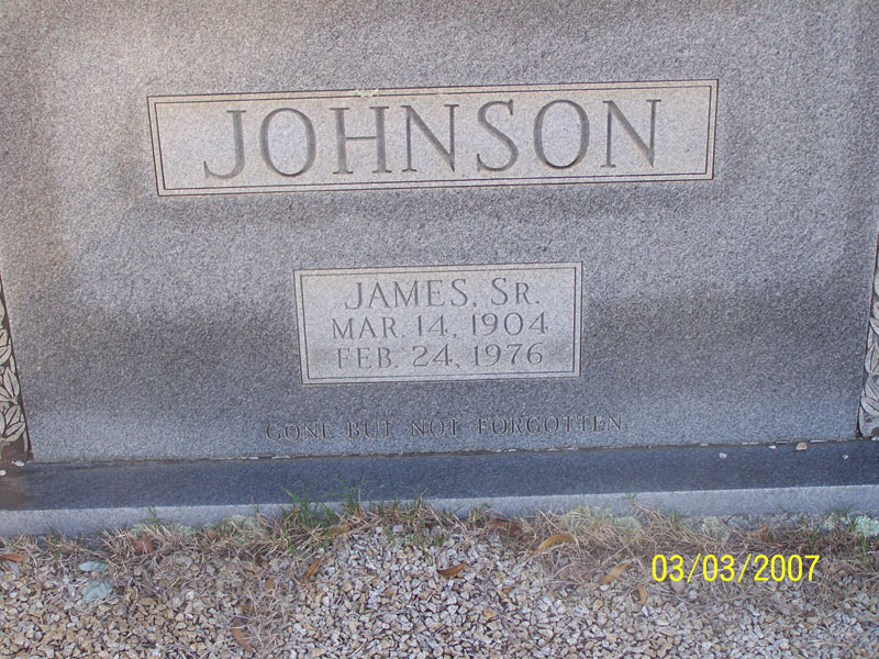 James Johnson Sr