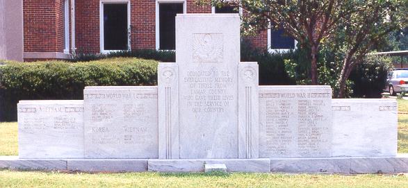 Monument for Lamar County's Fallen Veterans