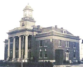 Lincoln County Courthouse circa 1915