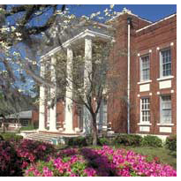 The Long County courthouse in Ludowici was constructed in 1926 and is listed on the National Register of Historic Places, from Georgia.gov website