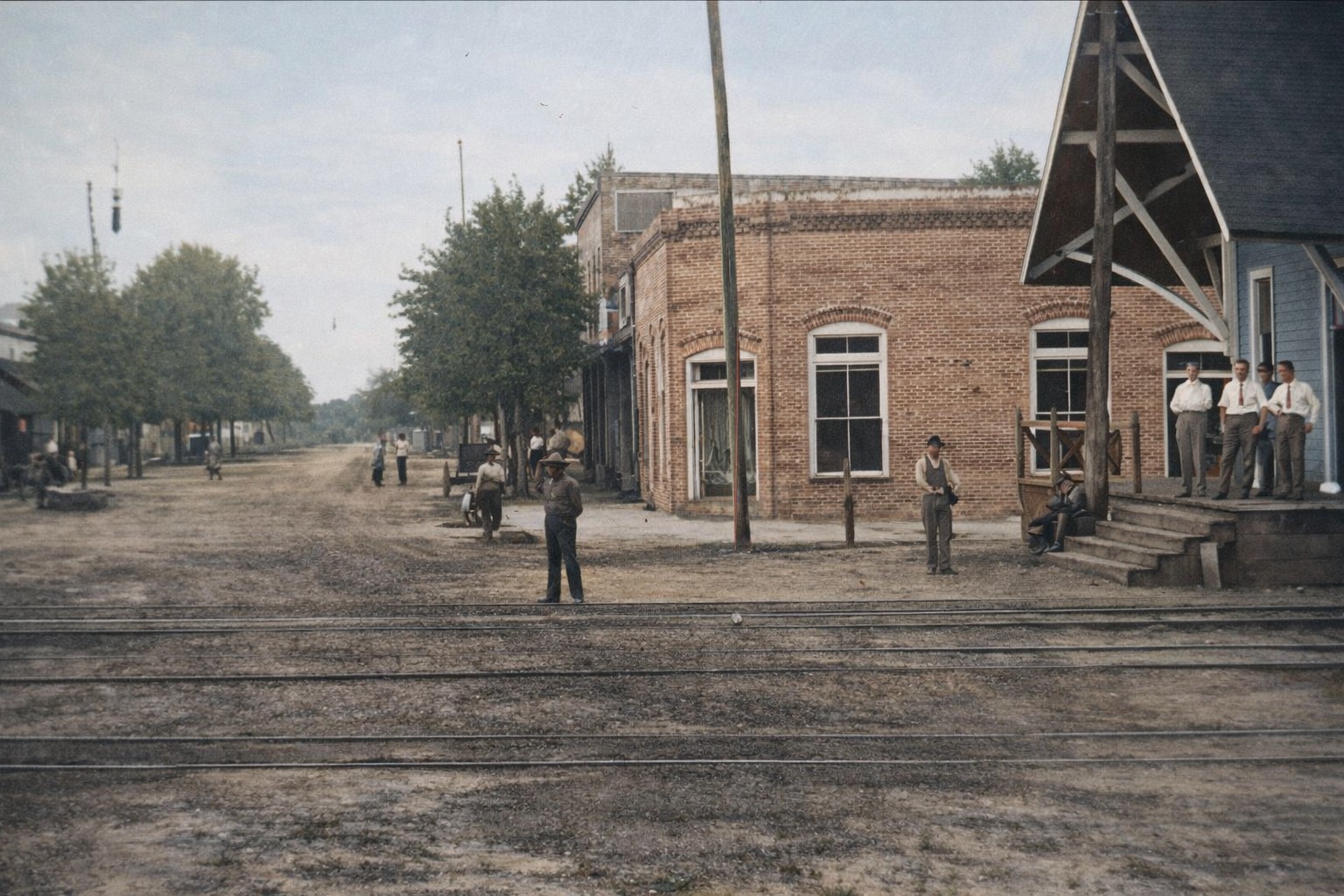 Historic view of Lumber City