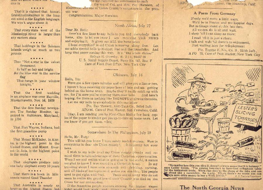 North Georgia News 1945 part 2