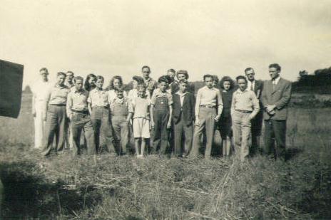 Baptism at Reece's Creek, late 1940s