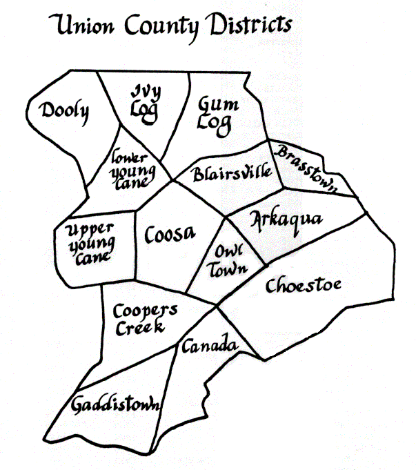 Union County District Map