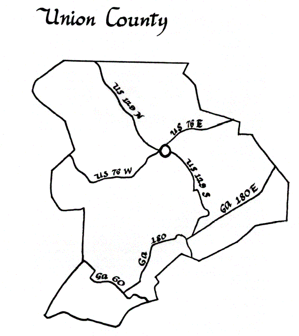 Union County Highway Map