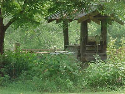 this is a real well, it was dug by Nick Byers and friends.