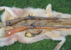 Replicas of Gillespie guns, made by Billy Harkins