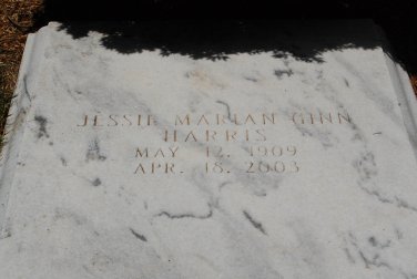 Jessie Marian Ginn Harris