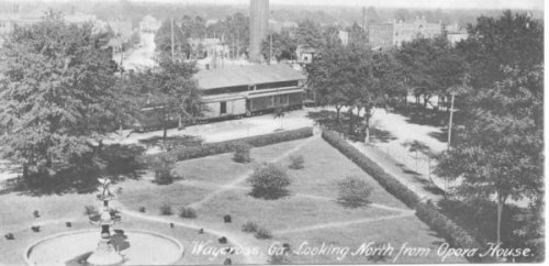 Facing North from Opera House Waycross