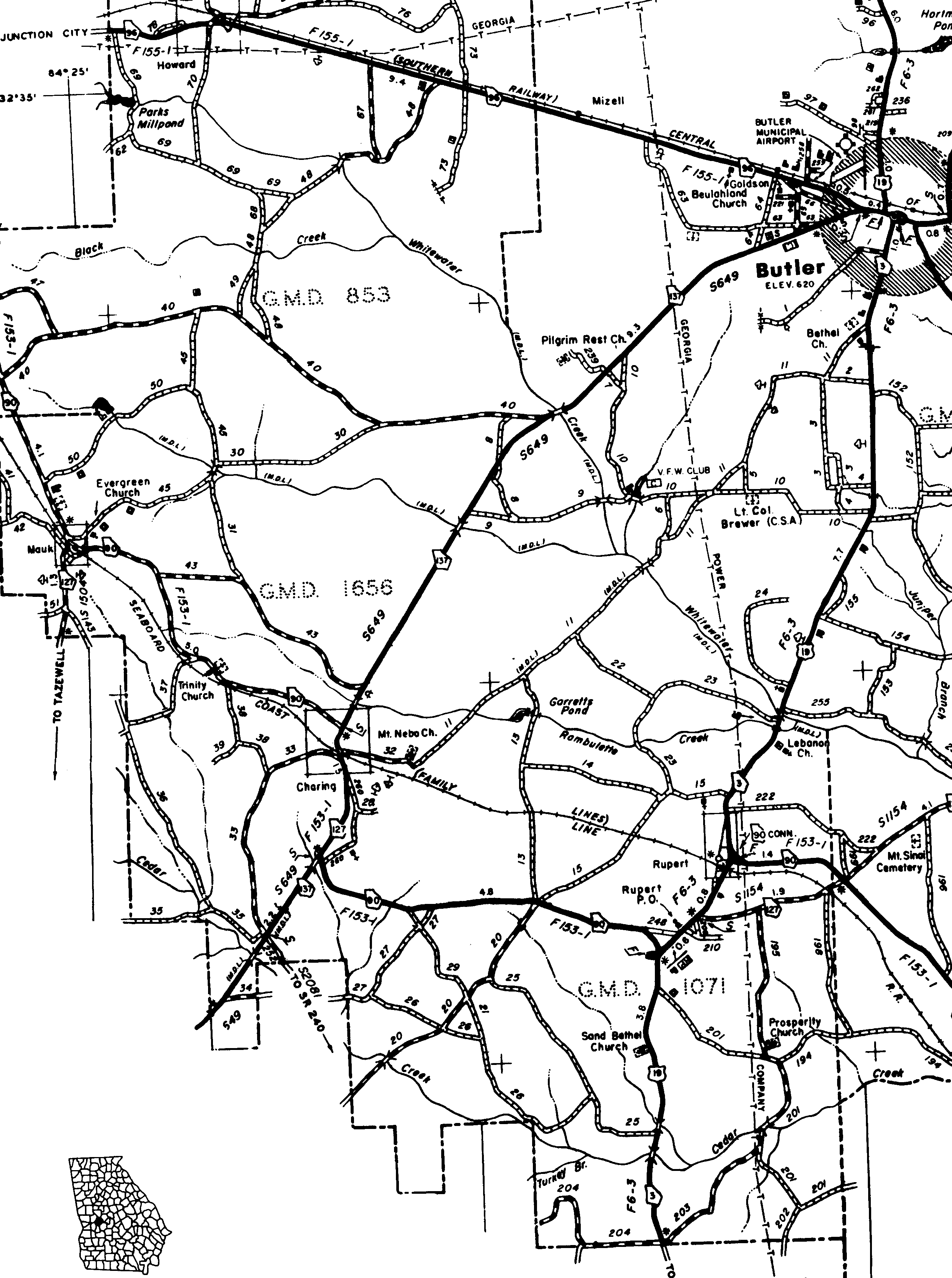 Charing Map